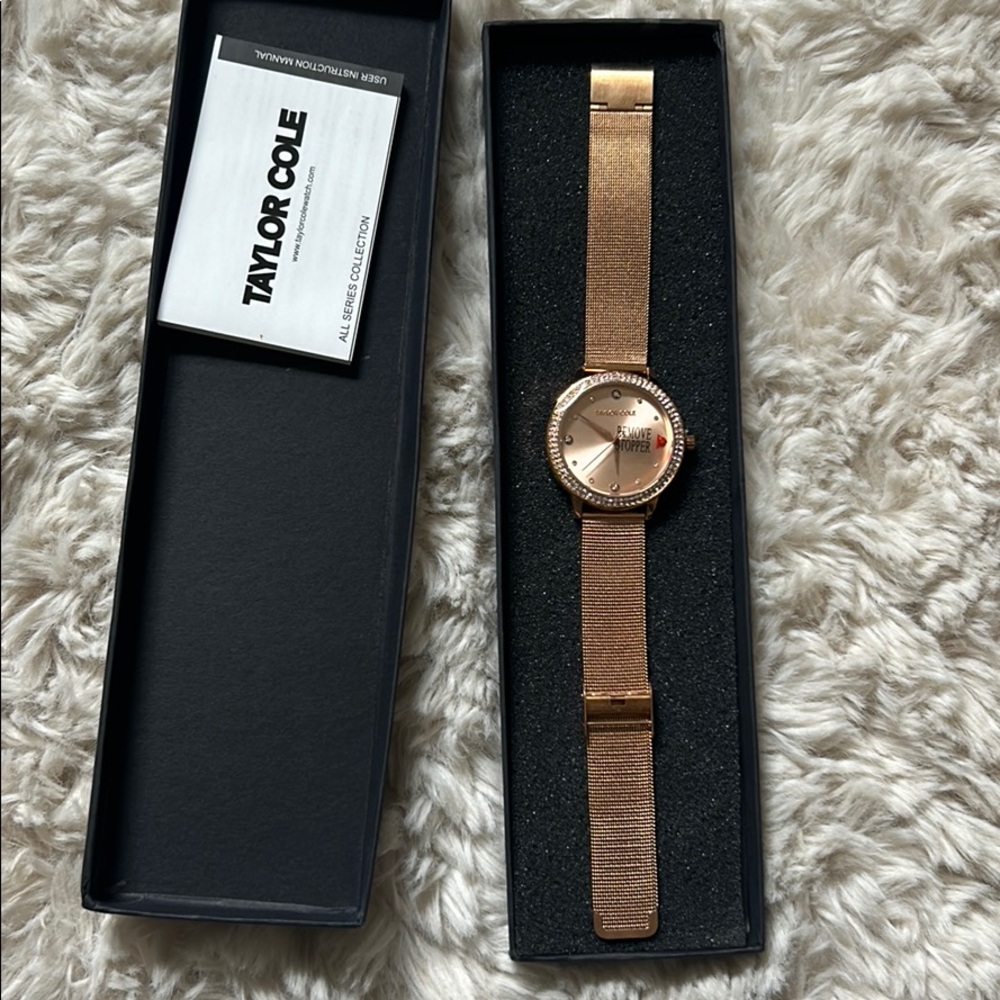 Copper watch